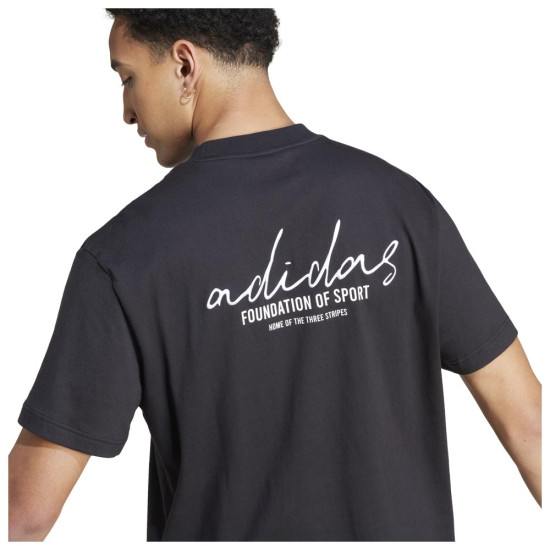Adidas Ανδρική κοντομάνικη μπλούζα Brand Love Single Jersey Q3 Tee